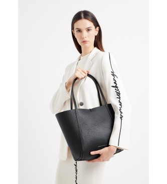 Armani Exchange Black shopping bag