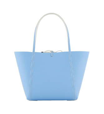 Armani Exchange Odwracalna niebieska torba