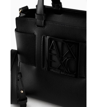 Armani Exchange Sac fourre-tout noir