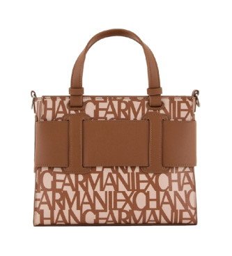 Armani Exchange Brązowa torba na ramię