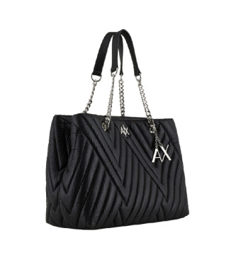 Armani Exchange Tote Tasche schwarz