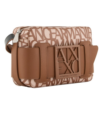 Armani Exchange Brown Tracolla handbag