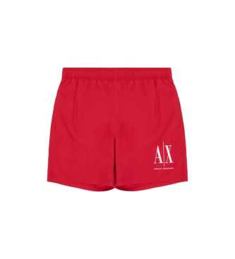 Armani Exchange Cales boxer vermelhos