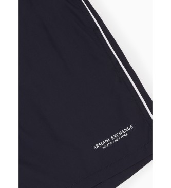 Armani Exchange Costume da bagno nero con logo