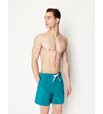 Armani Exchange Turquoise boxer shorts