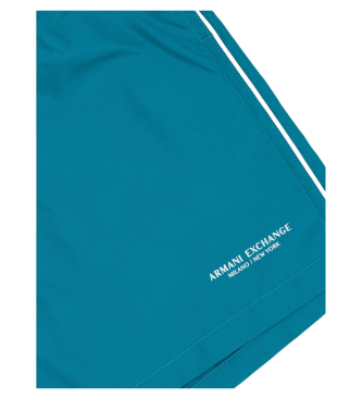 Armani Exchange Turquoise boxer shorts