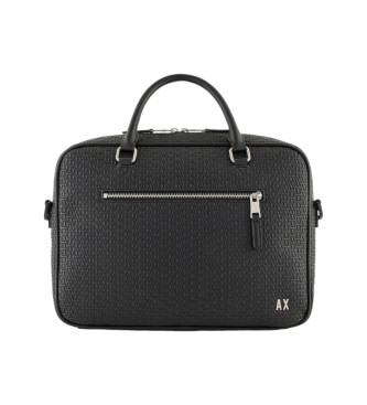 Armani Exchange Aktenkoffer Tasche schwarz