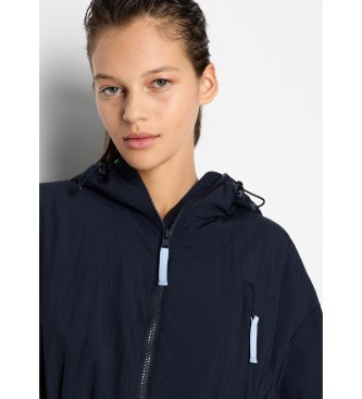 Armani Exchange Caban Parka navy