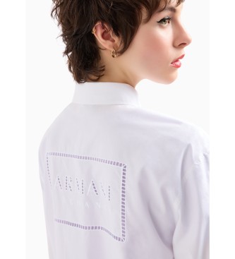 Armani Exchange Boxy skjorte hvid