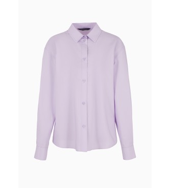 Armani Exchange Vijolična srajca v škatli