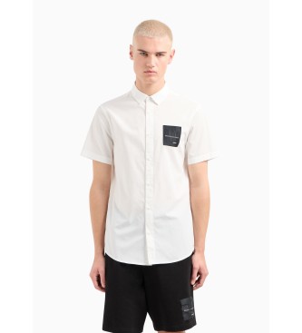 Armani Exchange Chemise blanche  patchs