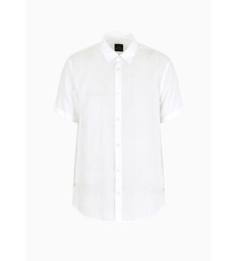 Armani Exchange Camisa Lisa blanco