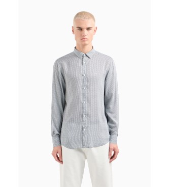 Armani Exchange Camisa Eco gris