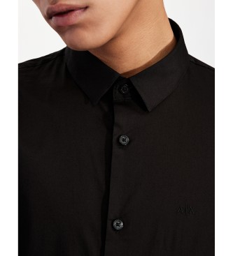 Armani Exchange Camisa Block negro