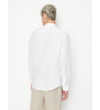 Armani Exchange Camisa casual branca