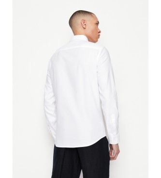 Armani Exchange Koszula basic biała