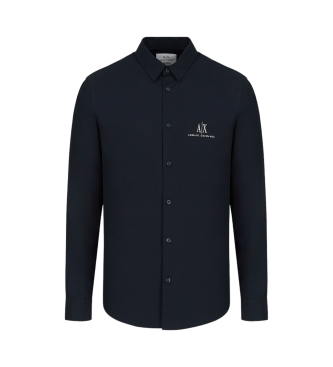 Armani Exchange Marine popeline overhemd