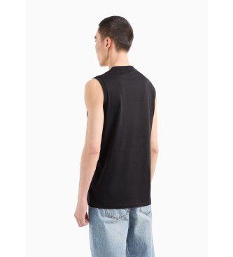 Armani Exchange Black tank top