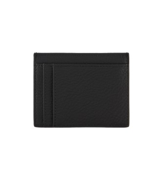 Armani Exchange Logo card holder black