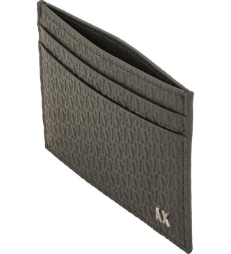 Armani Exchange Logo card holder black