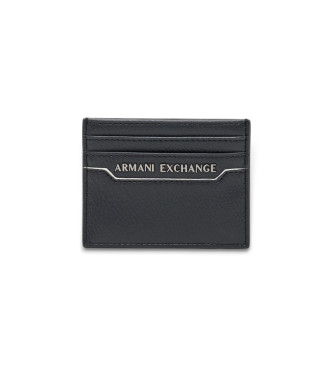 AIX Armani Exchange Tarjetero Hold negro