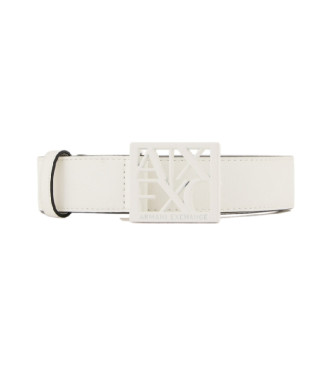 Armani Exchange Cinturn blanco