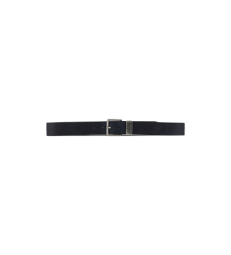 Armani Exchange Cinturn de piel negro