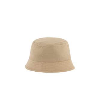 Armani Exchange Beige fisherman's hat with logo