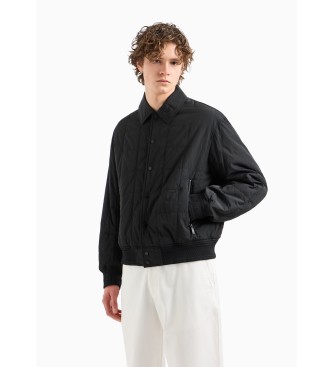 Armani Exchange Schwarze Daunenjacke