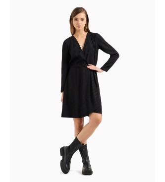 Armani Exchange Robe noire classique