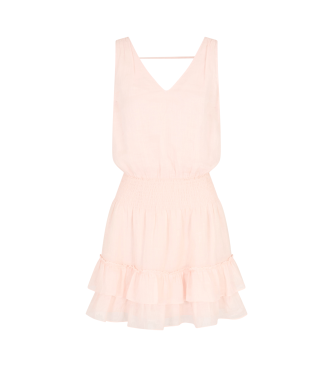 Armani Exchange Sleeveless pink dress