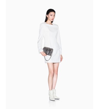 A|X Armani Exchange Flared dress white