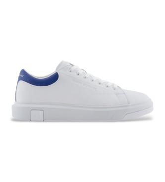 Armani Exchange Xux Leather Sneakers branco