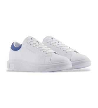 Armani Exchange Xux Leather Sneakers branco