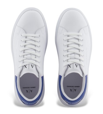 Armani Exchange Xux Leather Sneakers branco