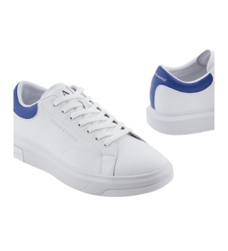 Armani Exchange Xux Leather Sneakers branco