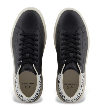 Armani Exchange Sneakers con logo nero