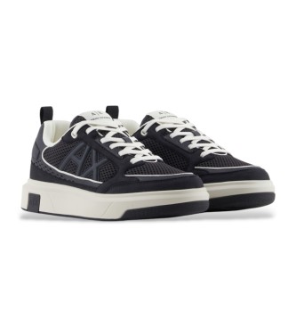Armani Exchange Turnschuhe English schwarz