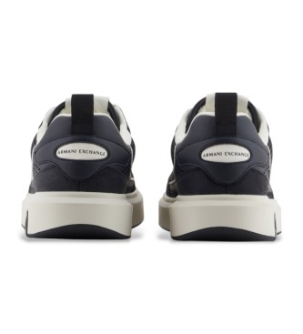 Armani Exchange Turnschuhe English schwarz
