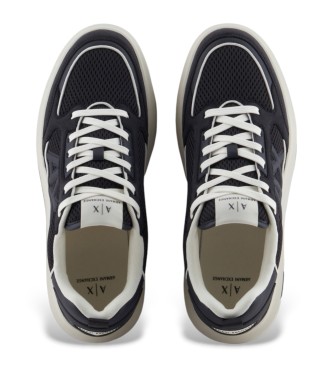 Armani Exchange Turnschuhe English schwarz