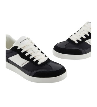 Armani Exchange Baskets noires avec logo