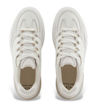 Armani Exchange Sneakers bianche inglesi