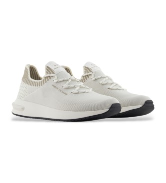 Armani Exchange  Sneakers bianche con suola oversize