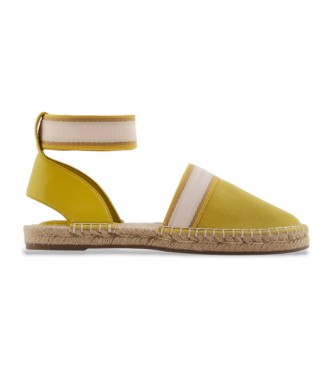 Armani Exchange Espadryle NY Webbi żółte