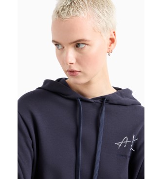 Armani Exchange Paarsblauw sweatshirt