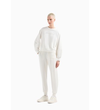 Armani Exchange White sweatshirt