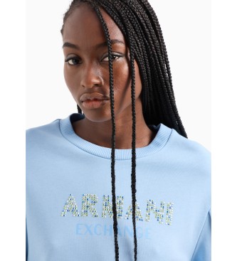 Armani Exchange Blaues Sweatshirt