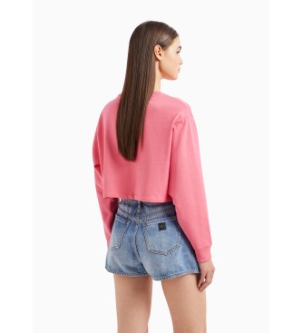 Armani Exchange Bubblegum pink sweatshirt