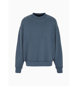 Armani Exchange Blaues Sweatshirt