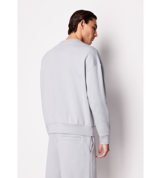 Armani Exchange Grey fleece sweatshirt